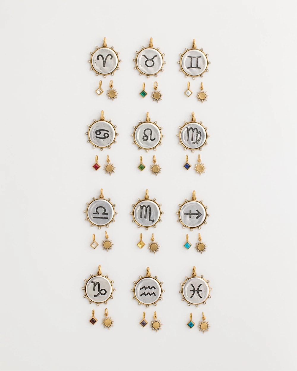 Chico's Aquarius Zodiac Charm Pendant